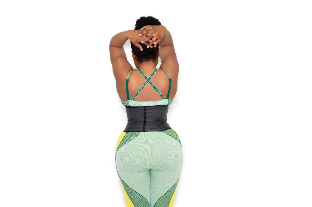 Latex Waist Trainer Short Torso.  27