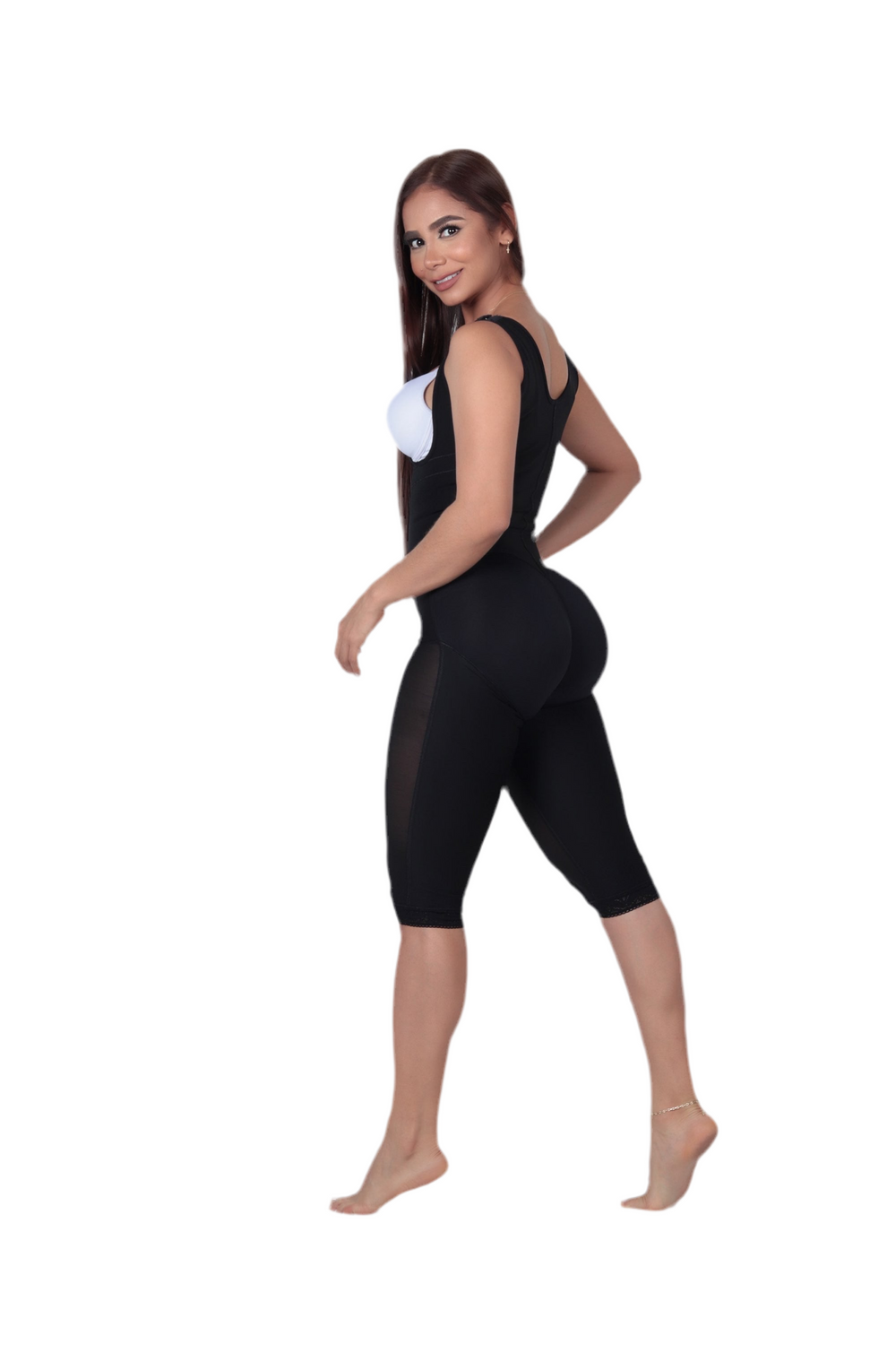 Stage Two Faja  Zero Compression on Hips and Buttocks, Below-the-Knee Length Ref:S834